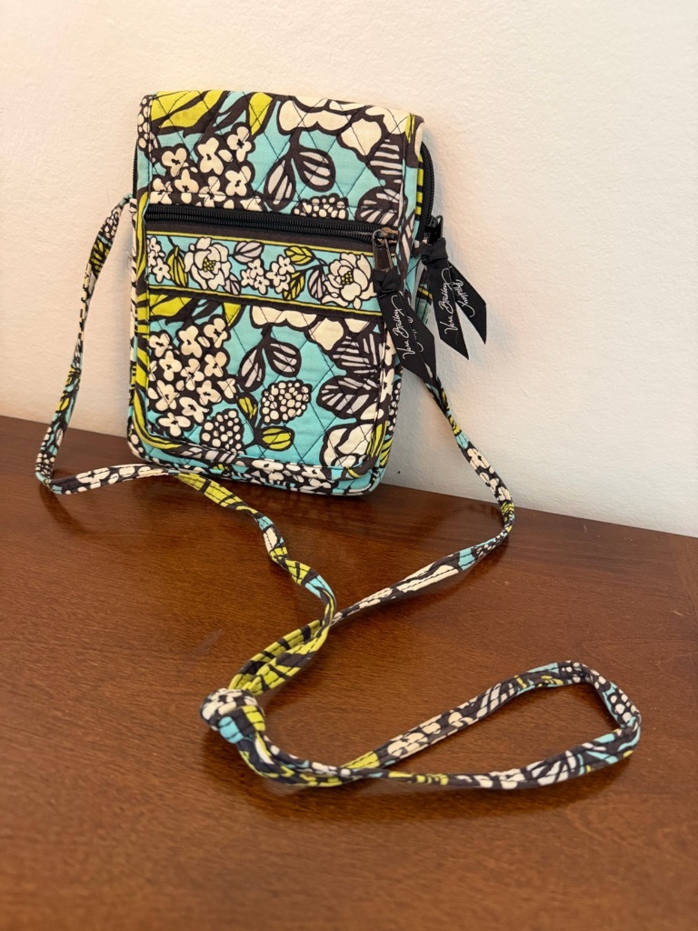 Vera Bradley Mini Hipster Crossbody Bag in RETIRED Island Blooms Pattern